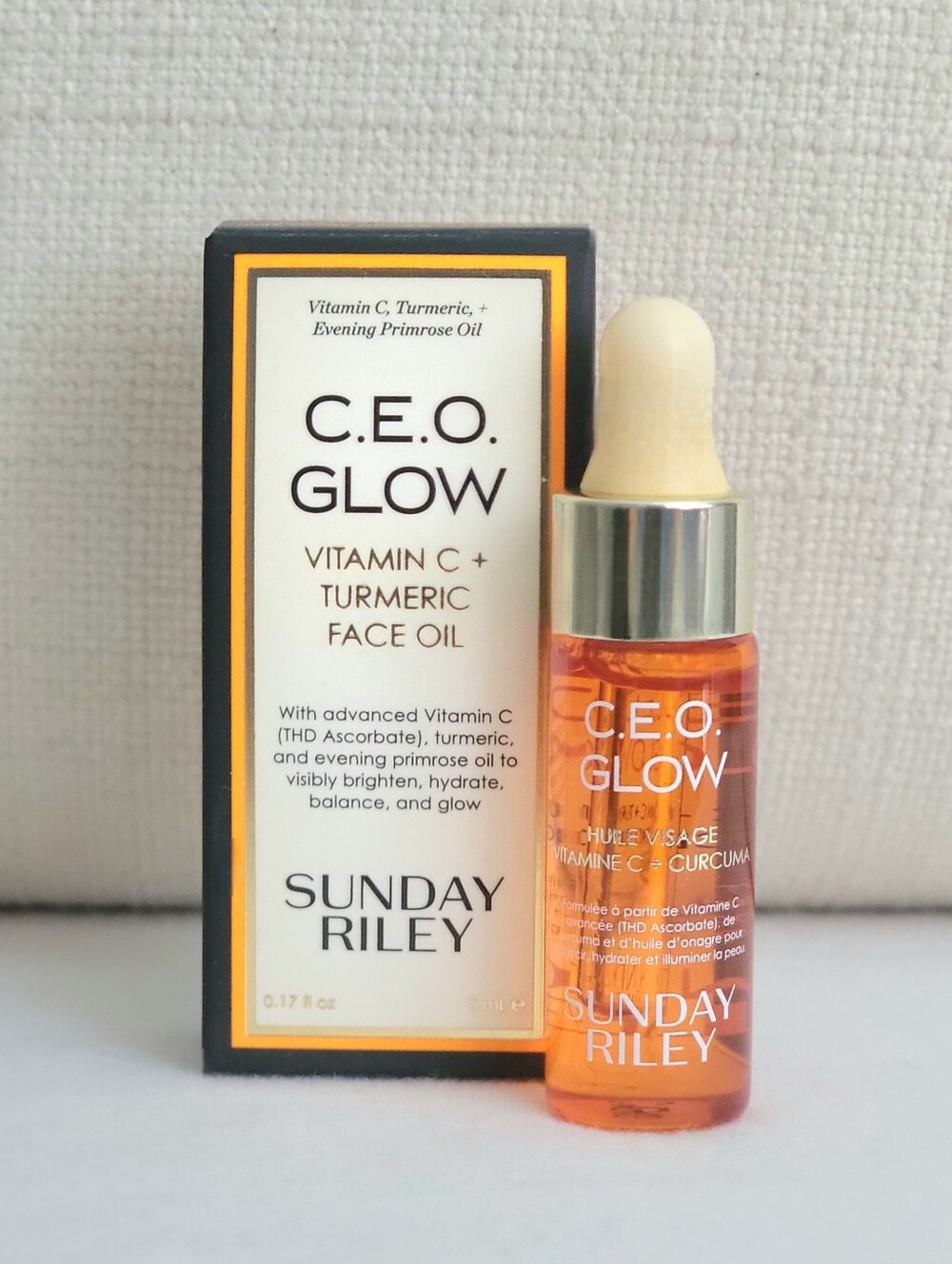 Sunday Riley CEO Glow Oil 5ml NEW in BOX
